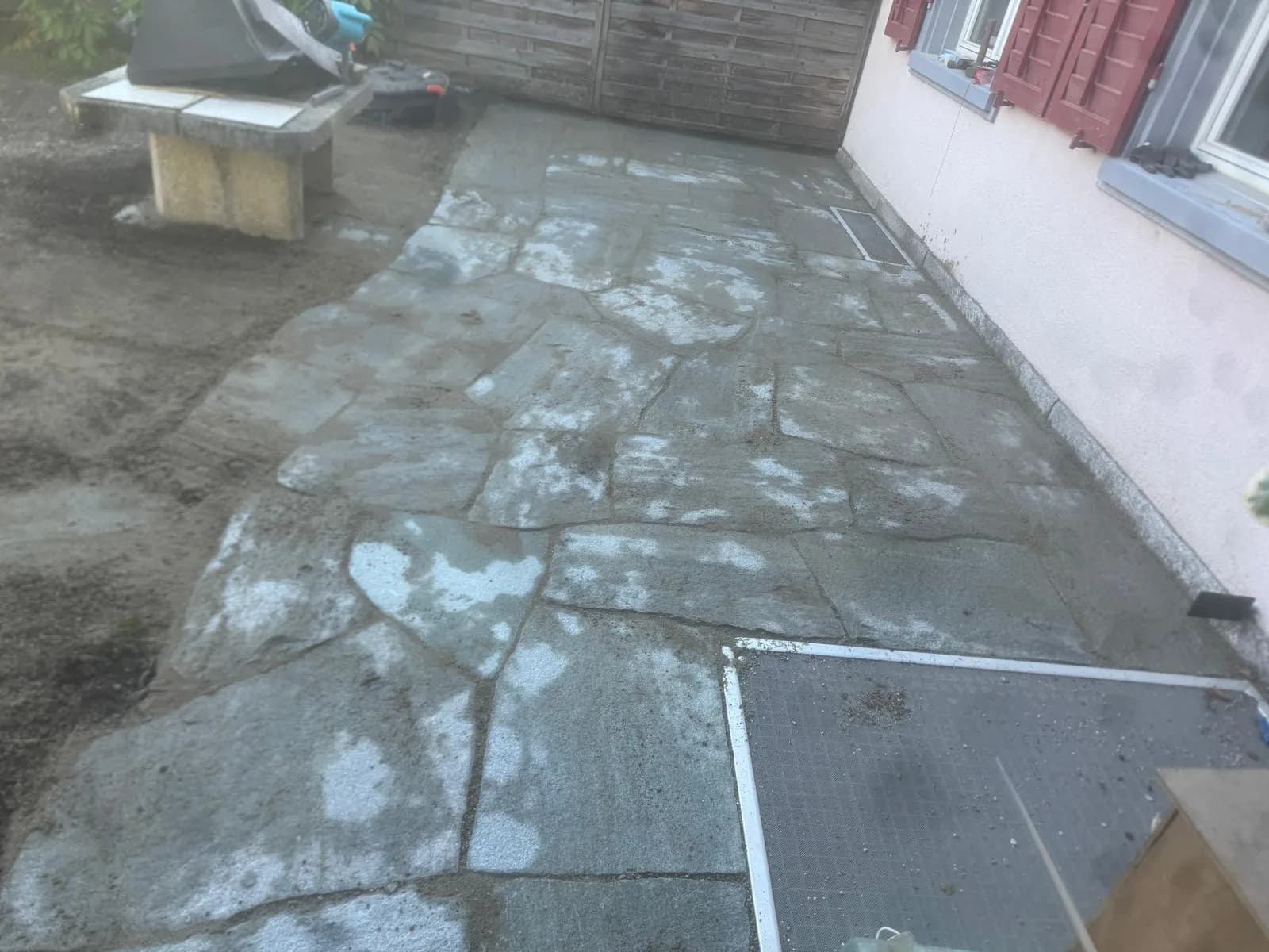 Steinplatten-Terrasse - Bild 1