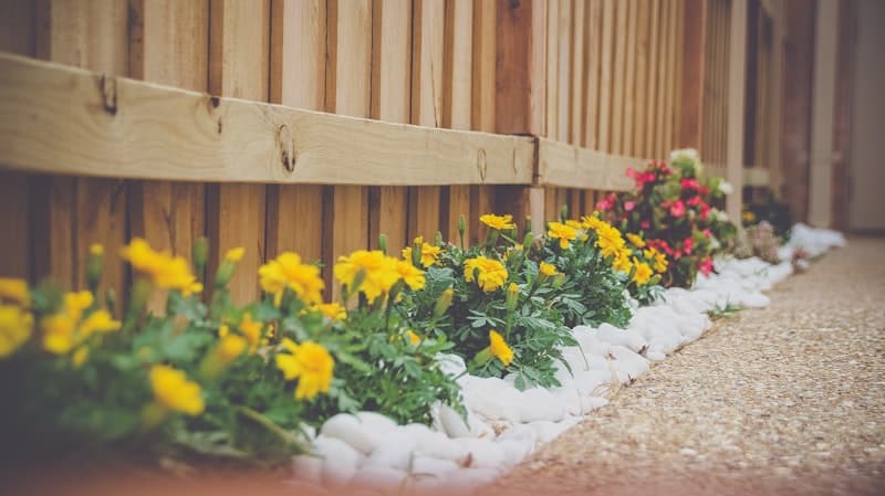 Gartenumänderung
